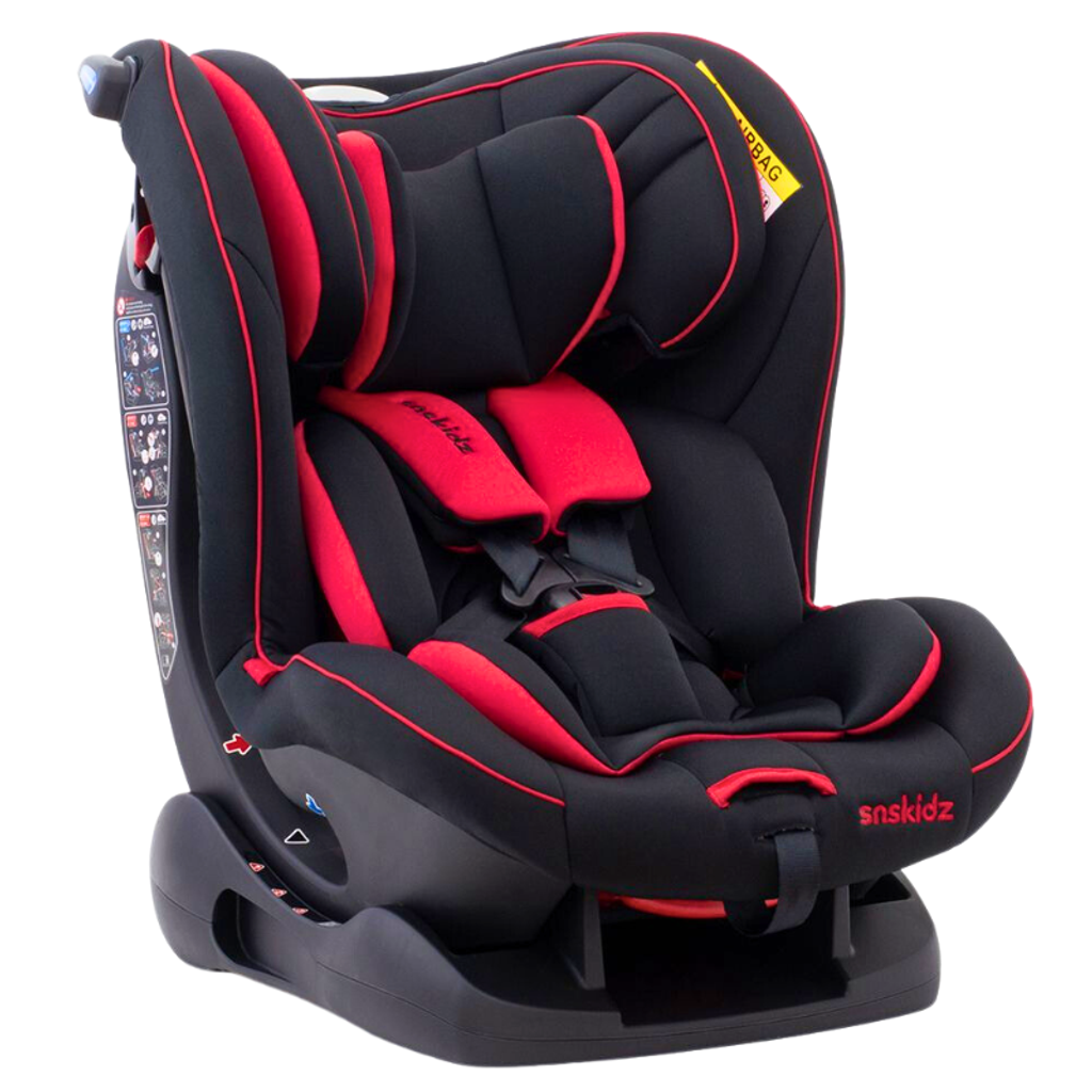 snskidz Sport Plus Baby Car Seat | Hibiscus Red