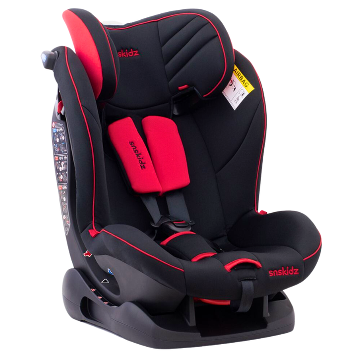 snskidz Sport Plus Baby Car Seat | Hibiscus Red
