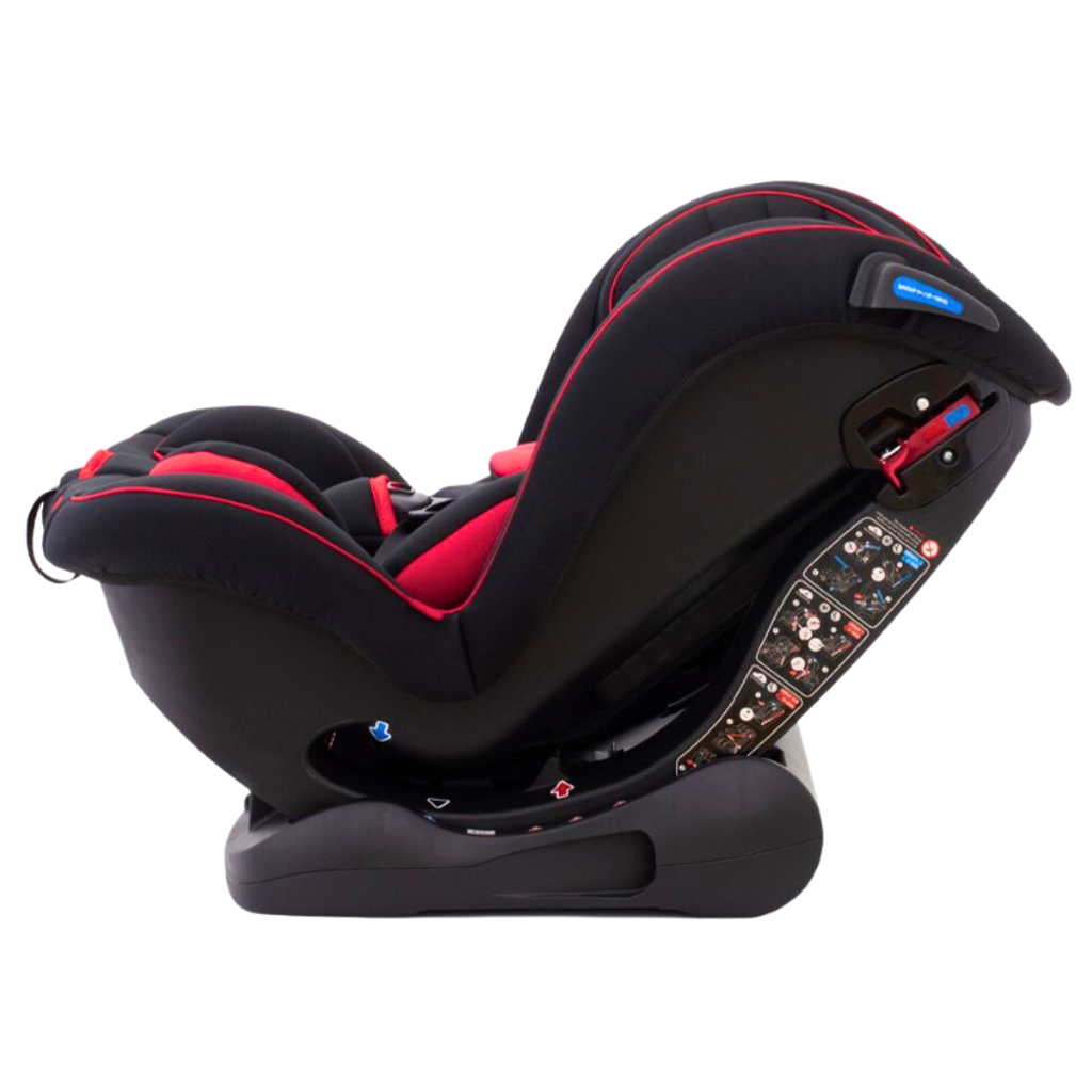 snskidz Sport Plus Baby Car Seat | Hibiscus Red