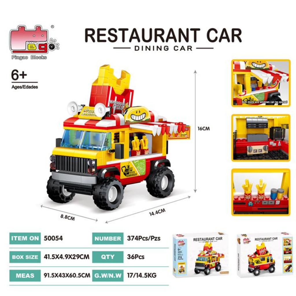 Restaurants Car Dining Blocks