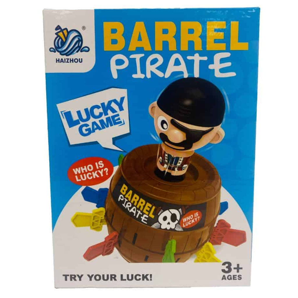 Barrel Pirate Toys (3+)