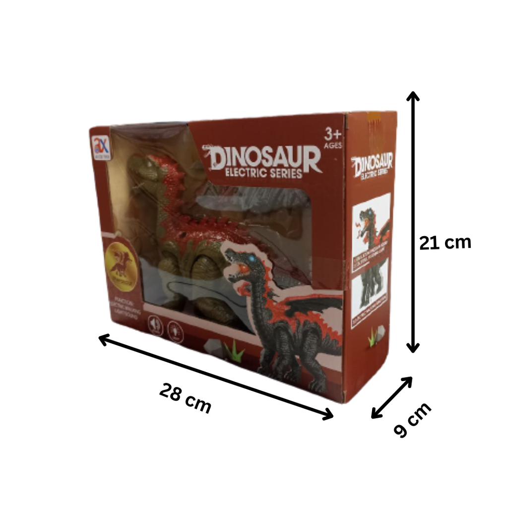 Electric Walking Light And Sound Dinosaur