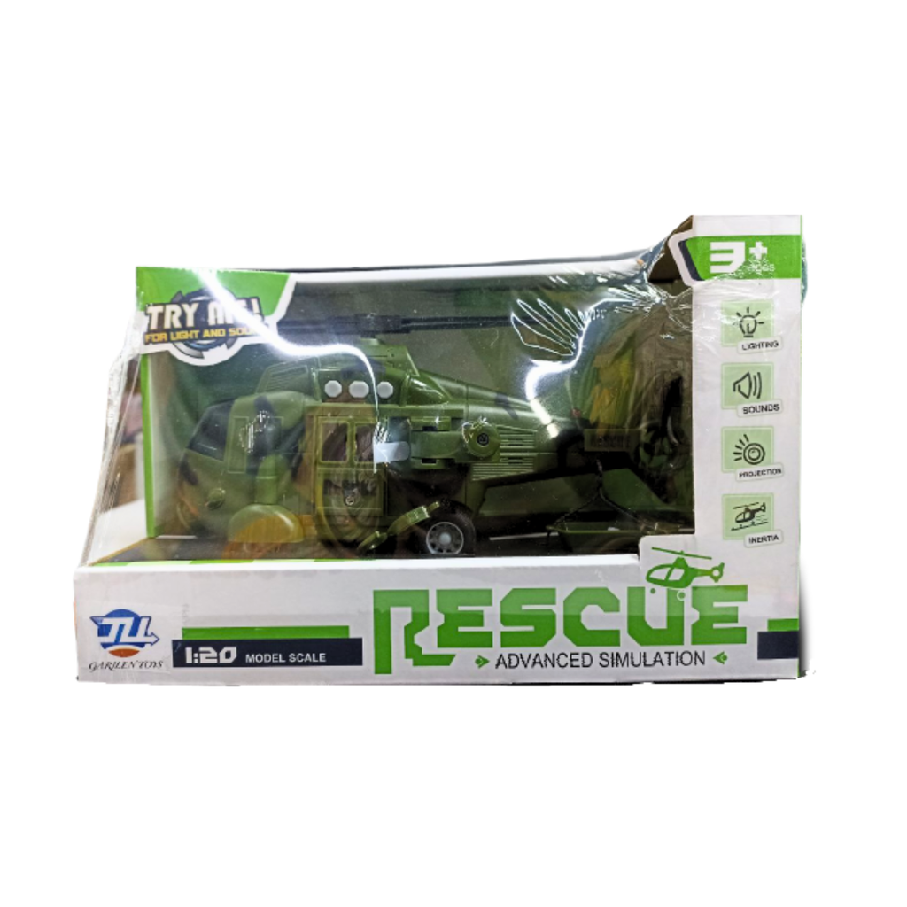 Helicopter Rescue Advance Simulation Toy