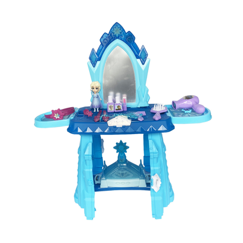 2 In 1 Snow Castle Magic Dressing Table 34 Pcs