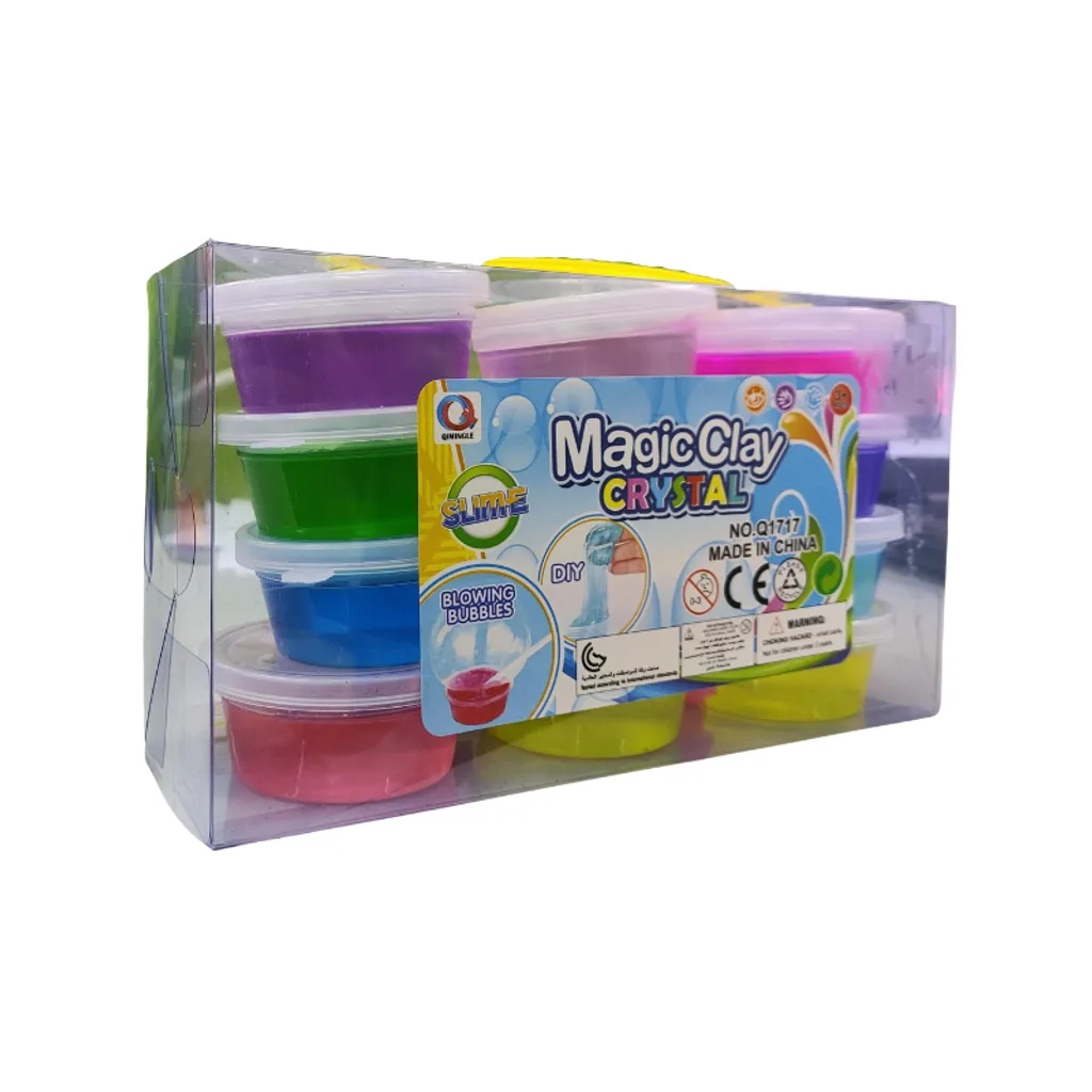 Magical Clay Crystal Slime Toys