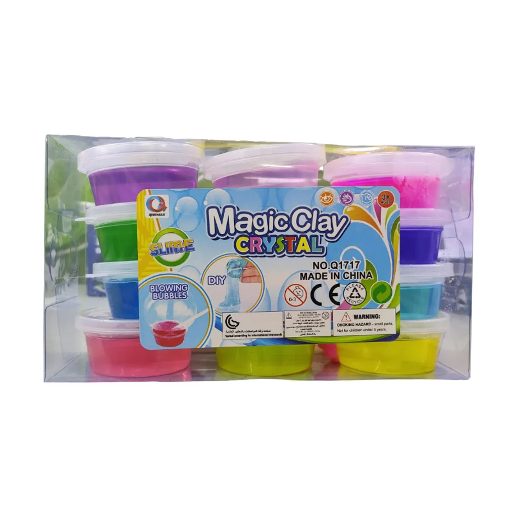 Magical Clay Crystal Slime Toys