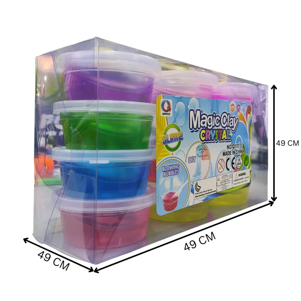 Magical Clay Crystal Slime Toys