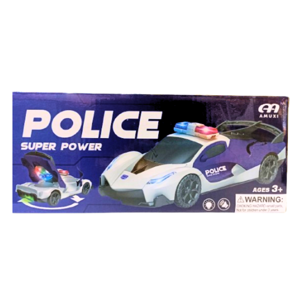 Police Super Power Car Toys