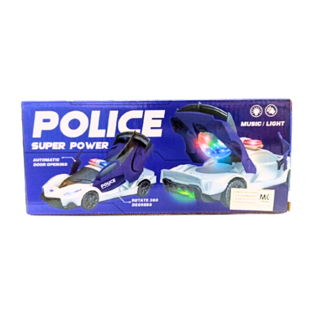 Police Super Power Car Toys