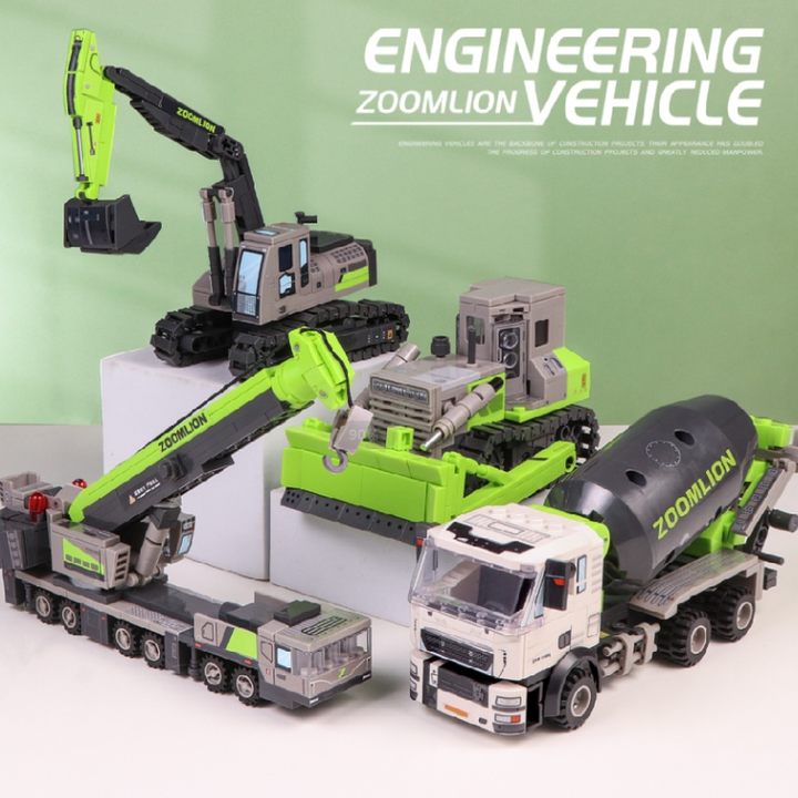 SEMBO Construction Vehicles Building Blocks Toys (6+)