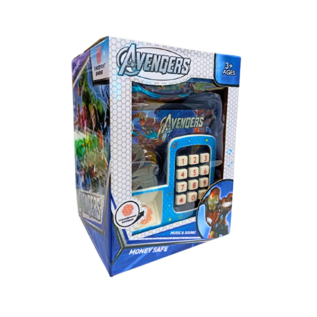 Mini ATM Machine Money Saving Box Avengers