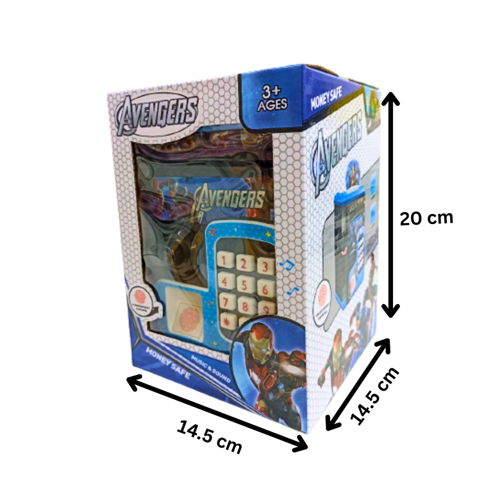 Mini ATM Machine Money Saving Box Avengers