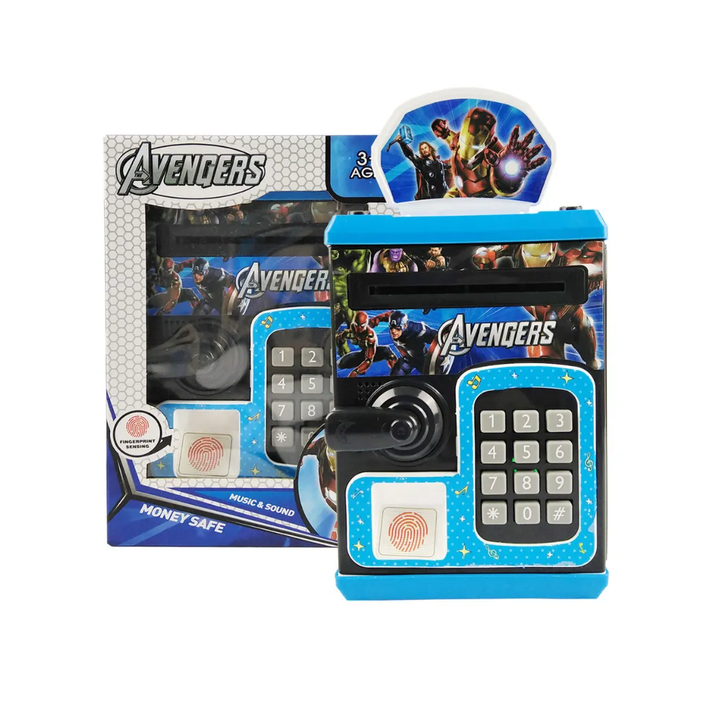 Mini ATM Machine Money Saving Box Avengers