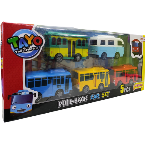 Pull-Back Tayo Bus Set (3+)