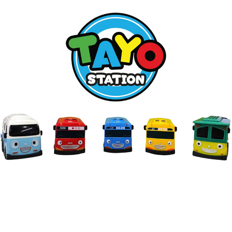 Pull-Back Tayo Bus Set (3+)