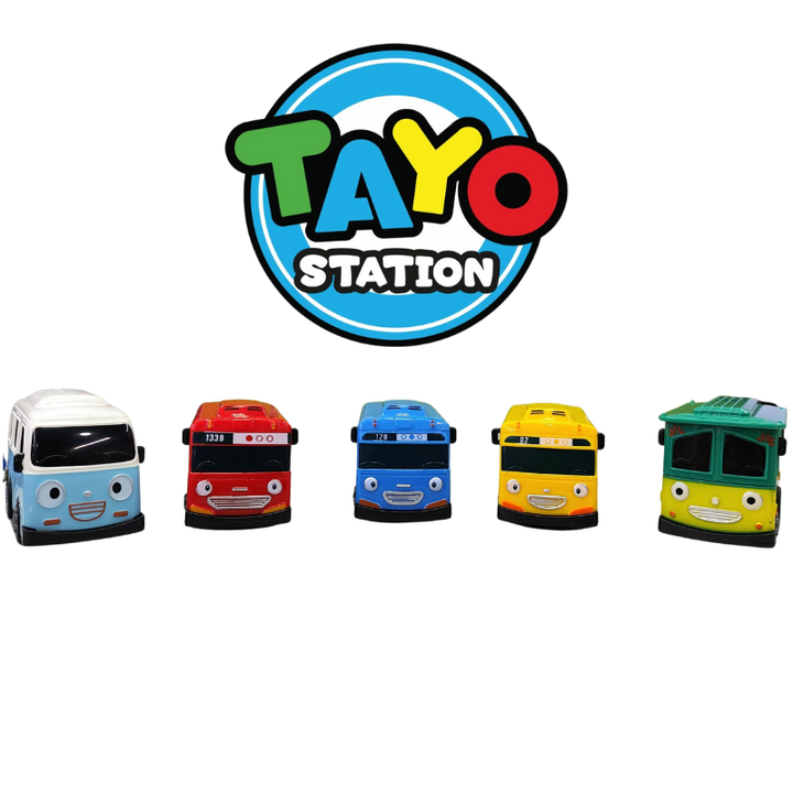 Pull-Back Tayo Bus Set (3+)