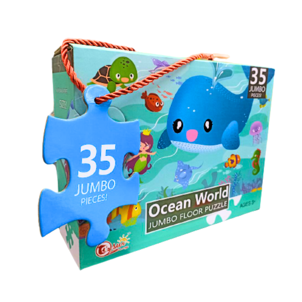 Ocean World Jumbo Floor Puzzle 35 Pcs