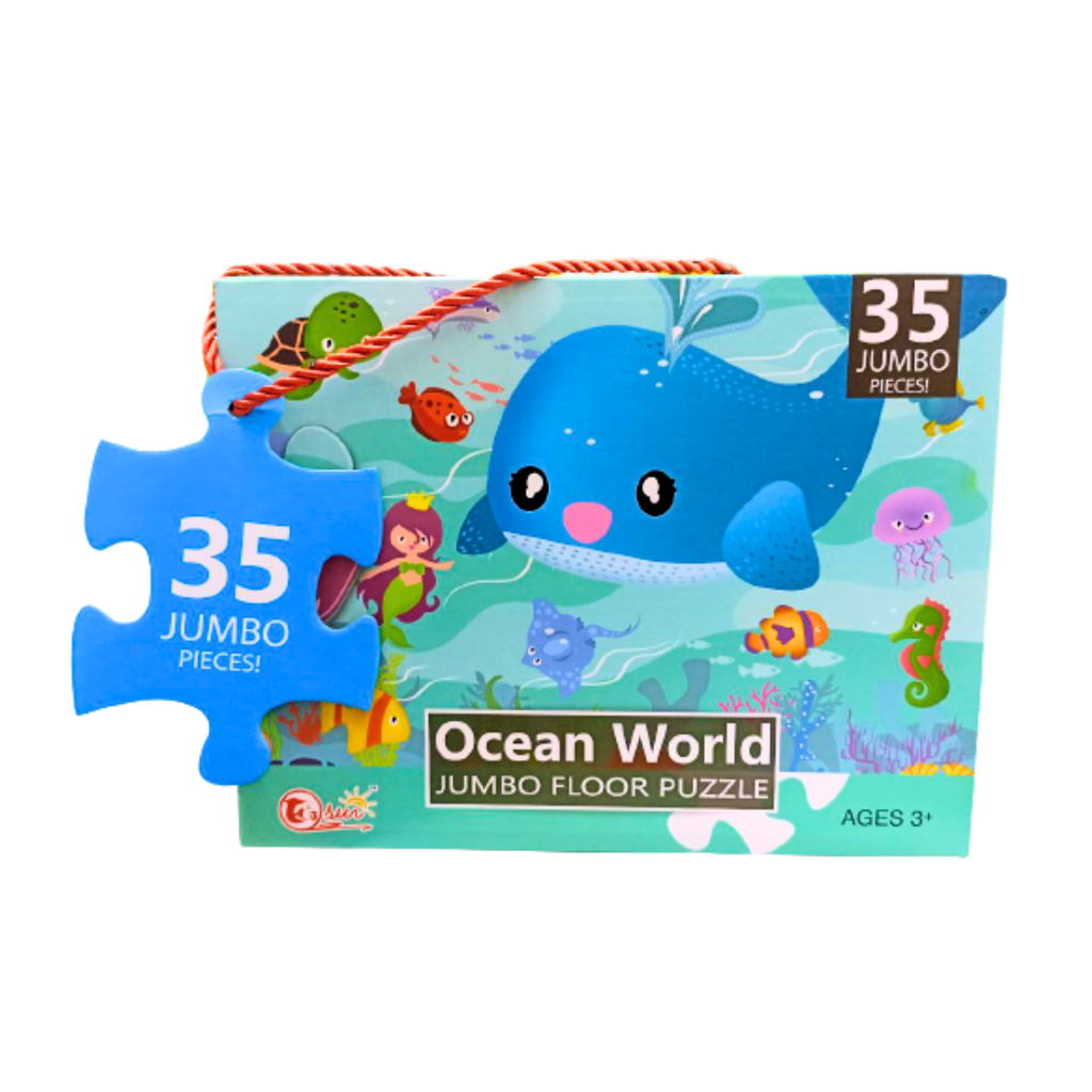 Ocean World Jumbo Floor Puzzle 35 Pcs