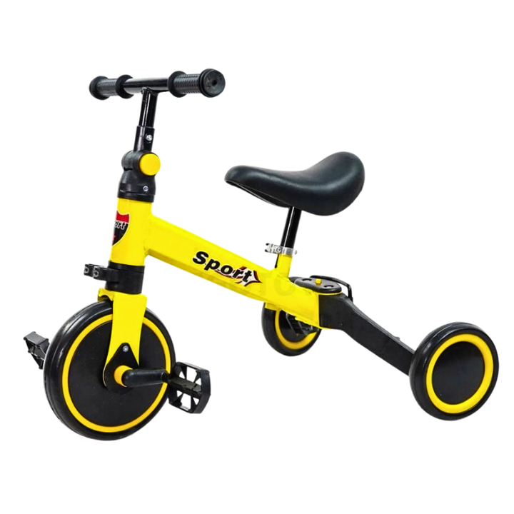 Push bike & car