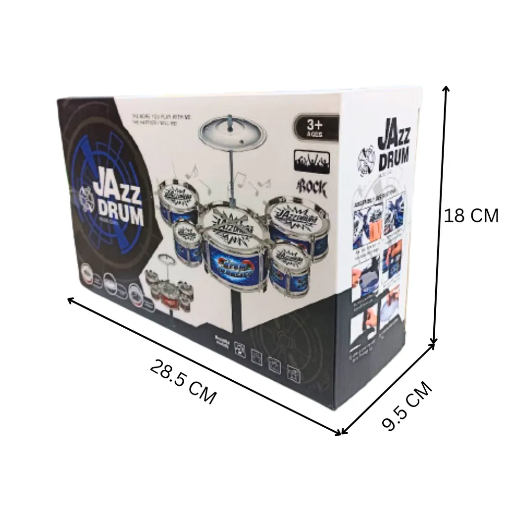 Jazz Drum Set Toy Music Guru