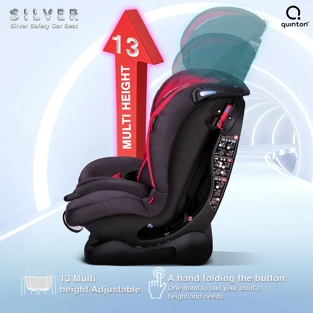 Quinton Silver Baby Car Seat