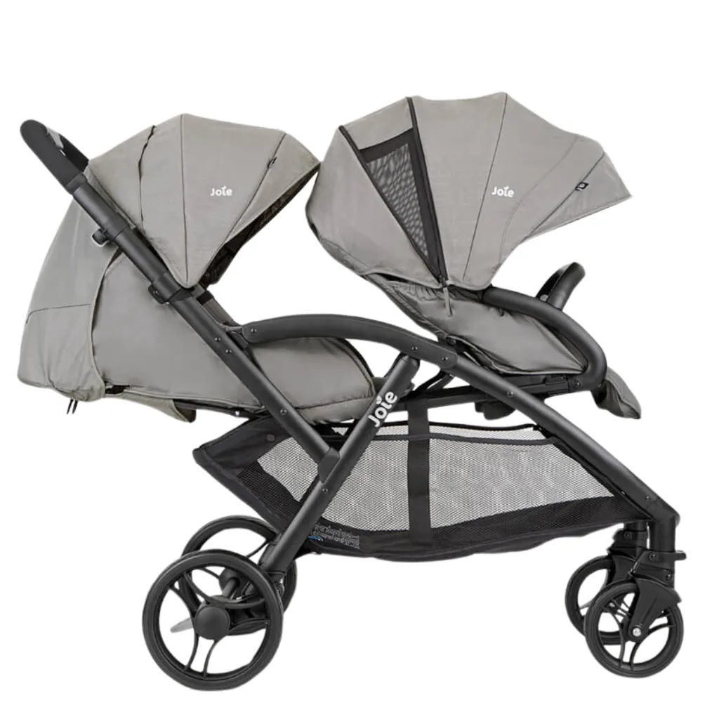 Joie Evalite Duo Twin Baby Strollers | Easy Fold