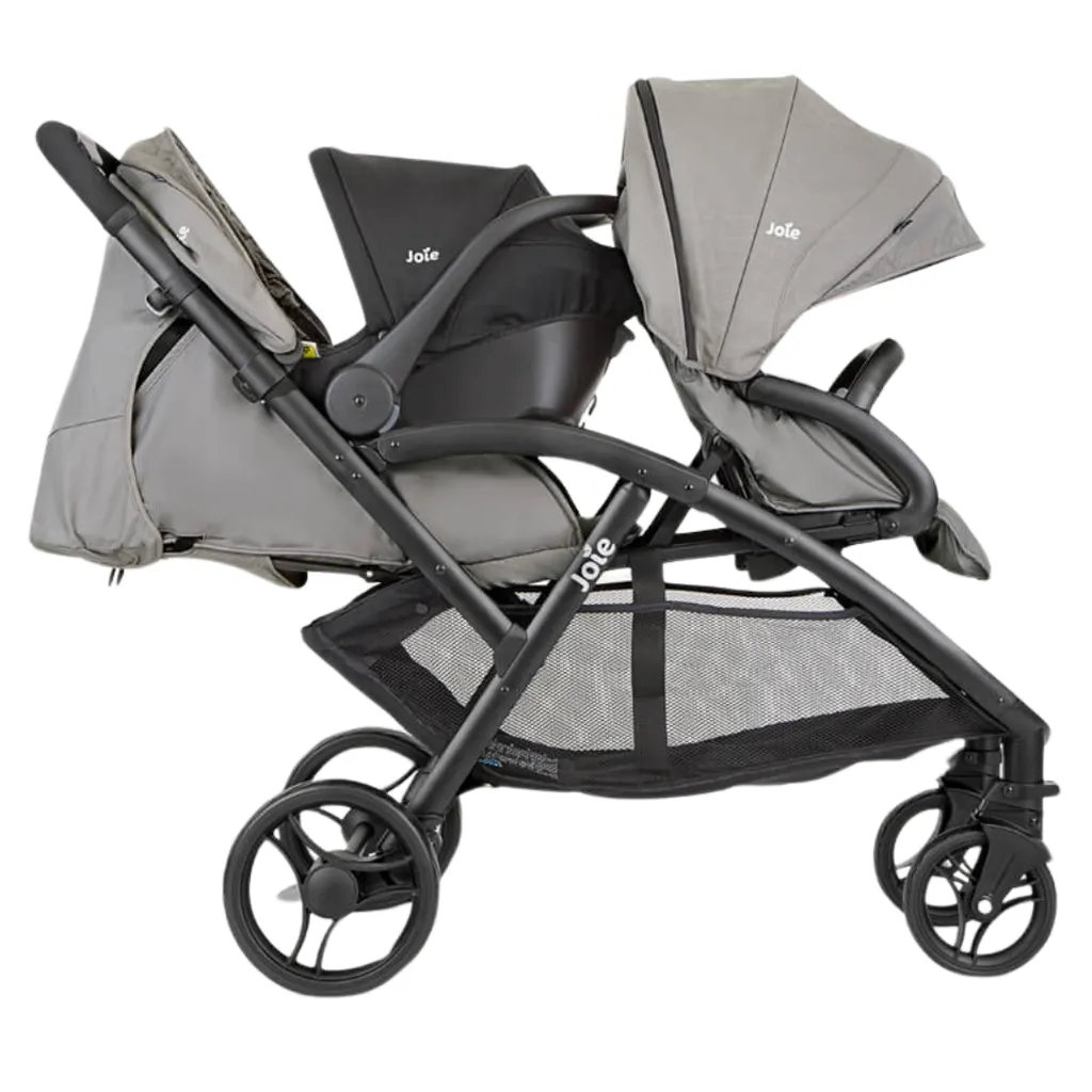 Joie Evalite Duo Twin Baby Strollers | Easy Fold
