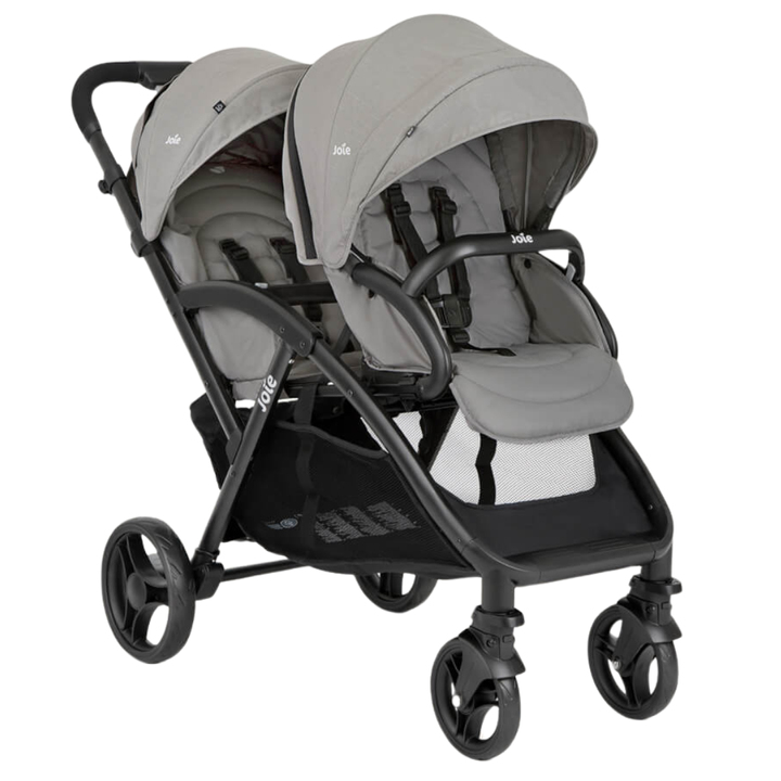Joie Evalite Duo Double Baby Stroller | Compact Fold Twin Stroller for Newborn & Toddler