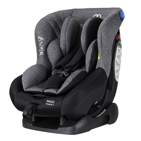 Koopers Pago Baby Car Seat | Titan Grey