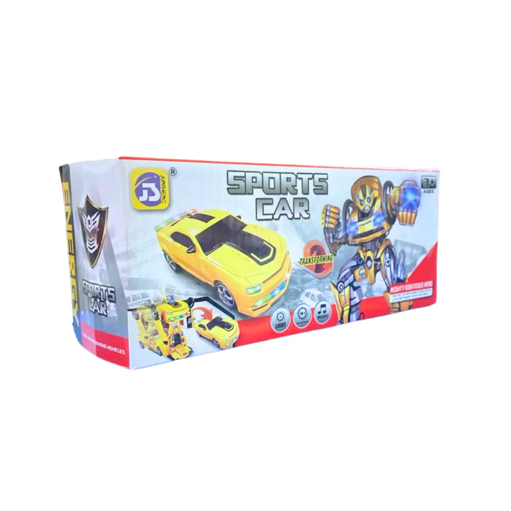 Sport Car Transforming Robot Toys