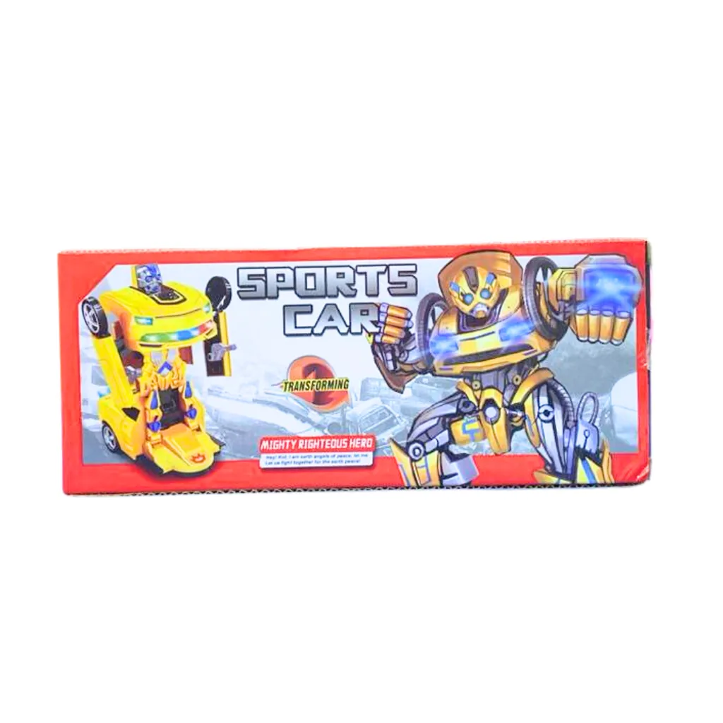 Sport Car Transforming Robot Toys