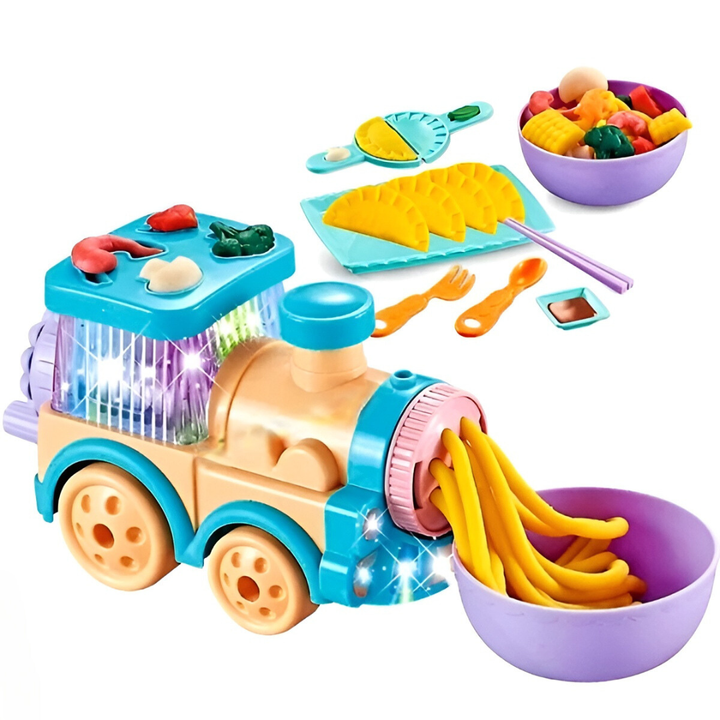 Train Noodle Machine 3D Color Mud