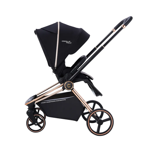 Crolla Flexxi Two Ways Facing Baby Stroller | Metallic Gold