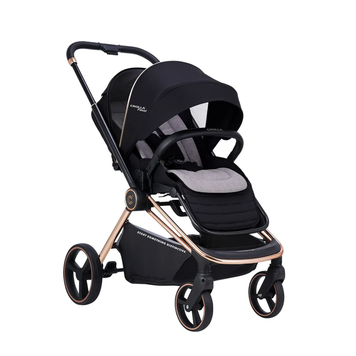 Crolla Flexxi Two Ways Facing Baby Stroller | Metallic Gold