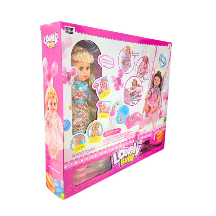 Lovely Baby Doll Play Set