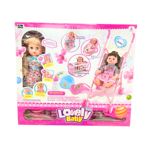 Lovely Baby Doll Play Set