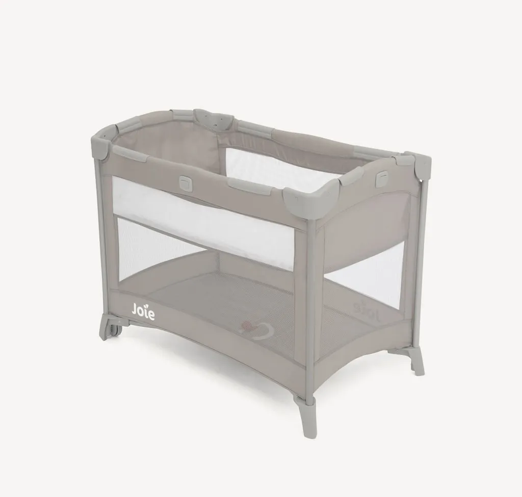 Joie Kubbie Baby Cot | Clay