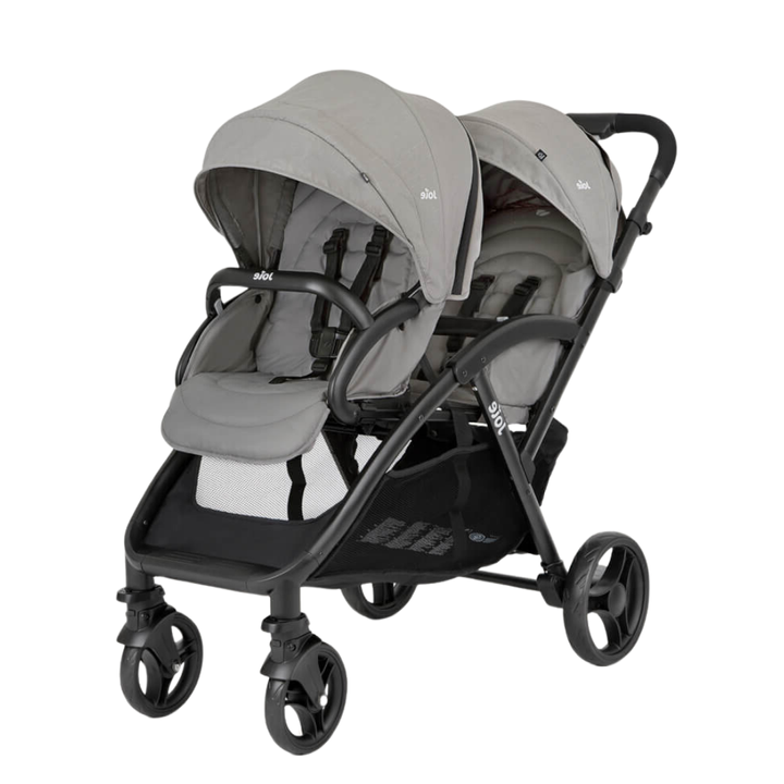 Joie Evalite Duo Double Baby Stroller | Compact Fold Twin Stroller for Newborn & Toddler