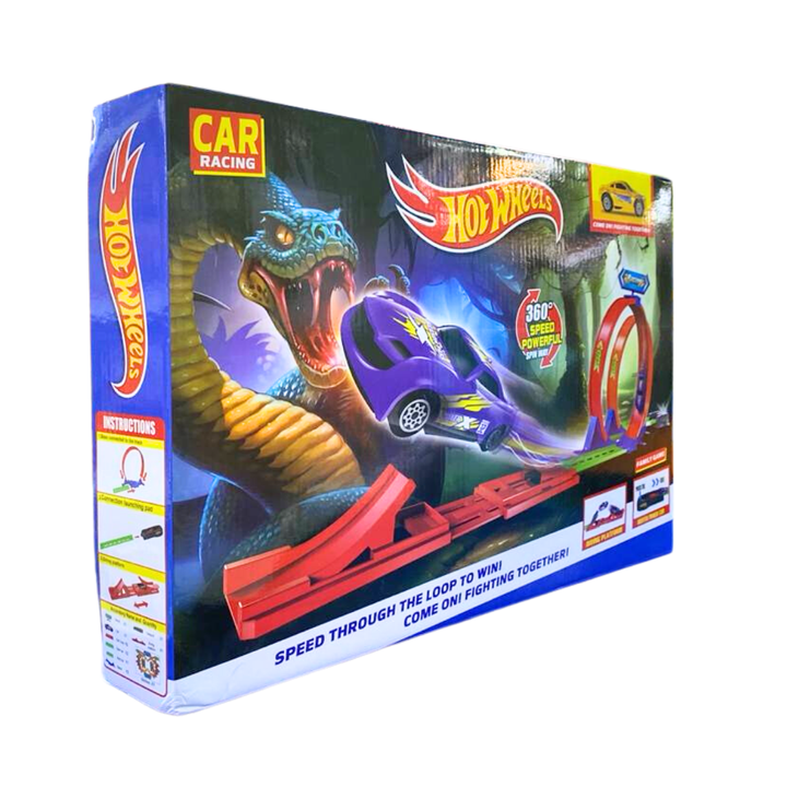 Die Cast Car Track Racing Snake