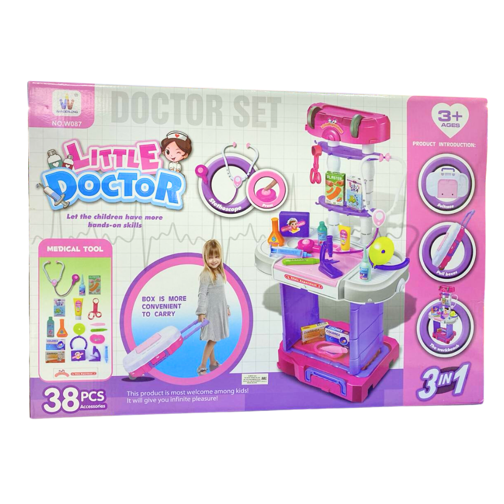 Little Doctor Set Toys 38Pcs