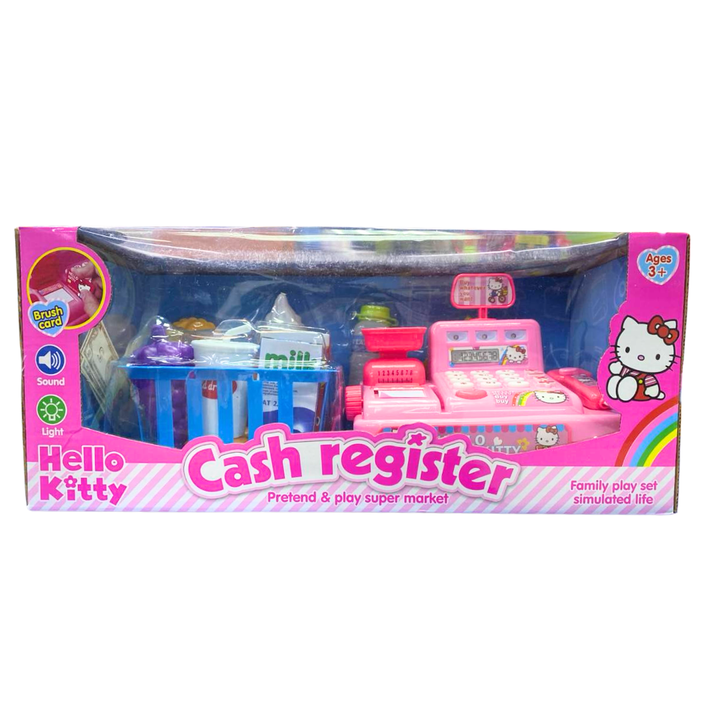 Hello Kitty Shop Cash Register Supermarket Toys