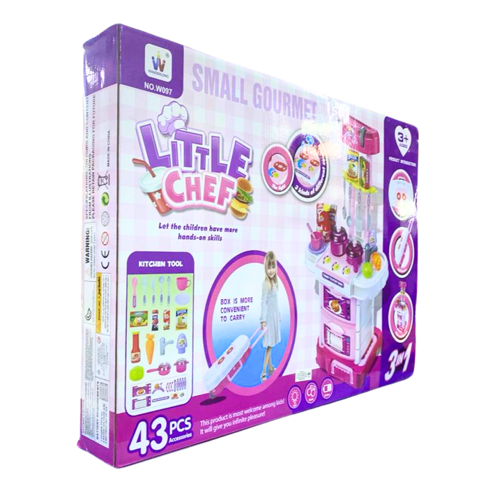 Little Chef Kitchen Toys 43pcs