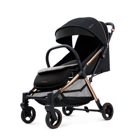 Crolla Air Swift Premium Auto Fold Baby Stroller | Metallic Gold
