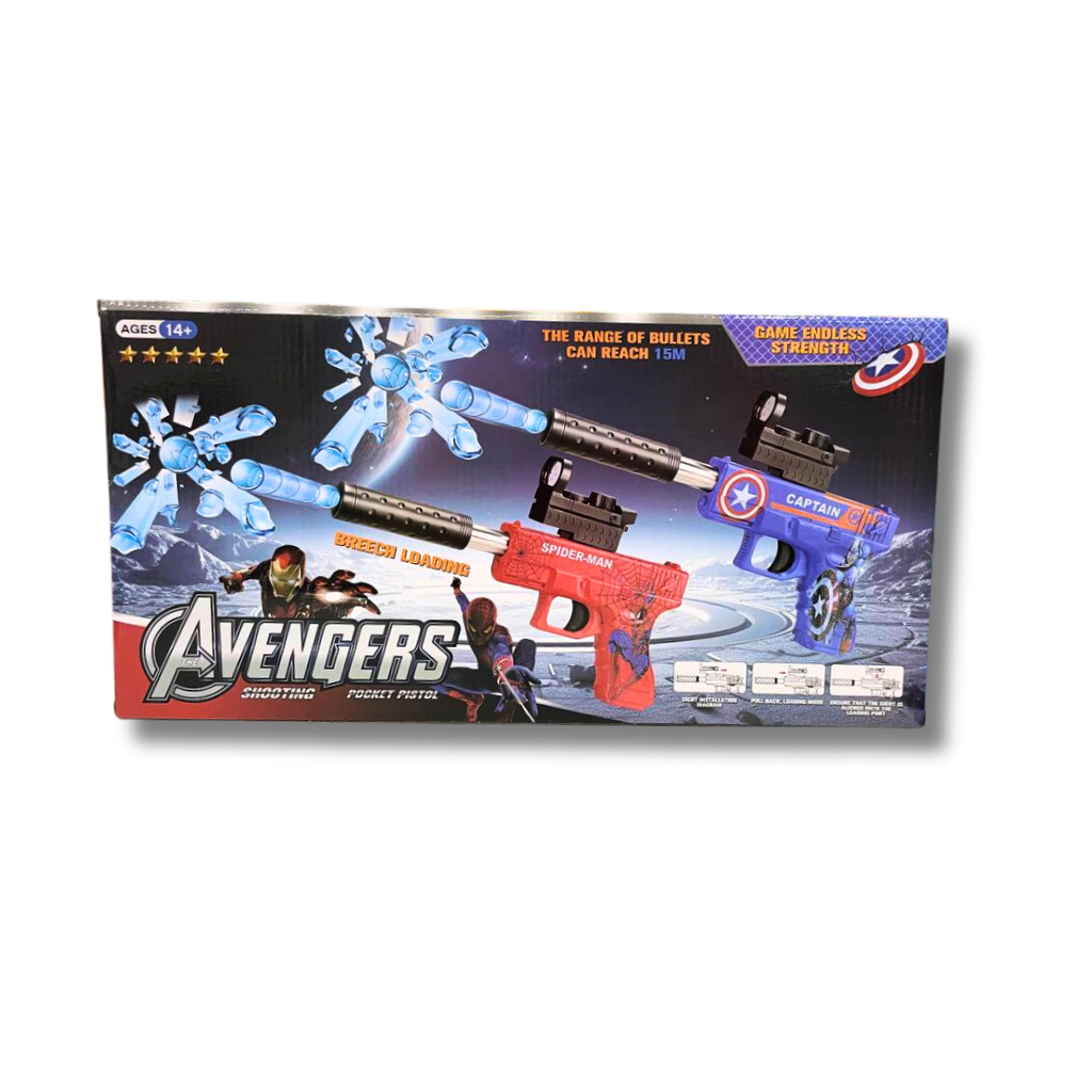 Avengers Gun Blaster With Mask