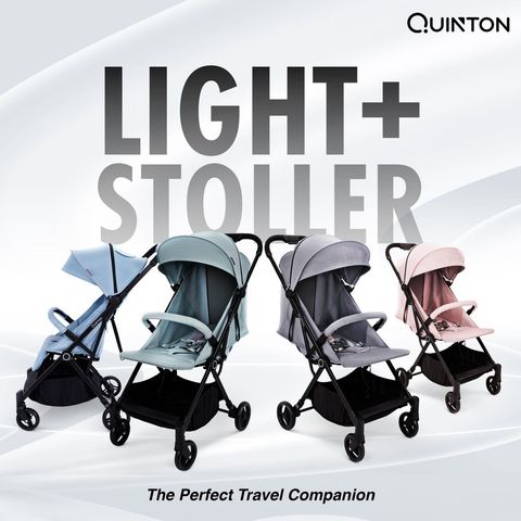 Quinton Light+ Baby Stroller | Compact Auto Fold Stroller