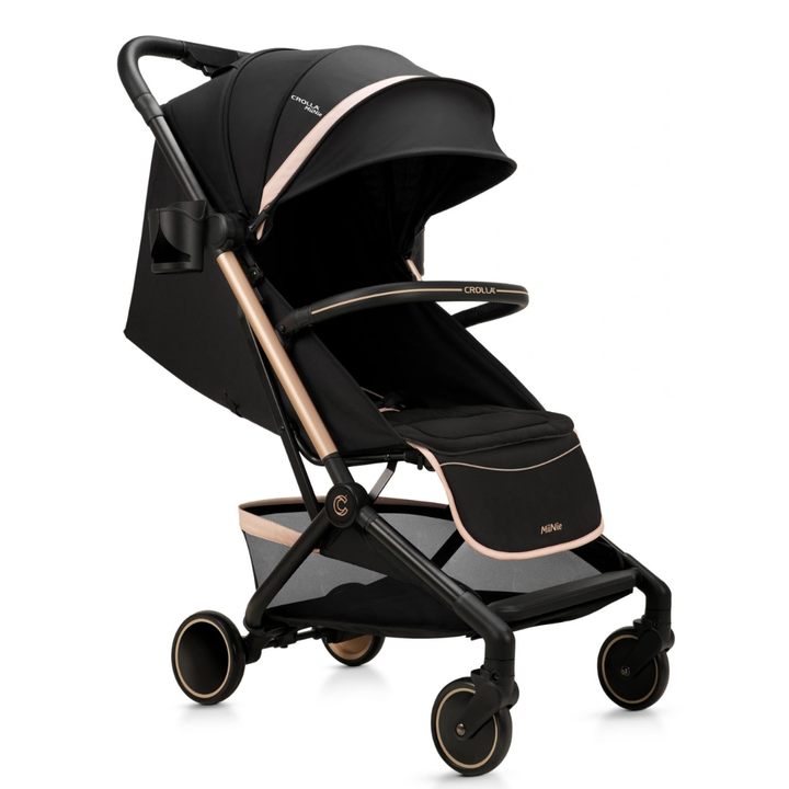 Crolla Miinie Compact Fold Baby Stroller Lightweight Stroller Newborn to 22kg Easy Fold Compact Stroller Malaysia