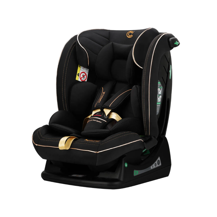 Crolla Premium Nex360 R129 Gold Car Seat ISOFIX 360 Rotation Newborn to 12 Years ECE R129 Malaysia