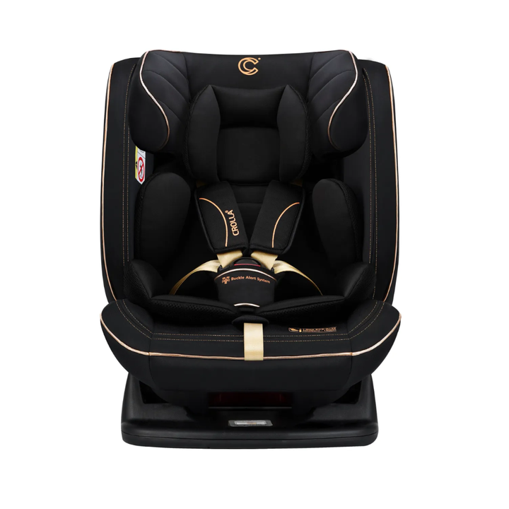 Crolla Premium Nex360 R129 Gold Car Seat ISOFIX 360 Rotation Newborn to 12 Years ECE R129 Malaysia