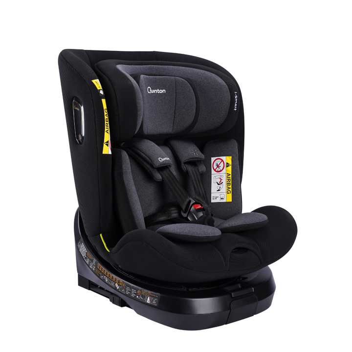 Quinton i-Smart 360 i-Size Car Seat ECE R129/03 ISOFIX 0-12 Years 360° Rotation Baby Car Seat Malaysia