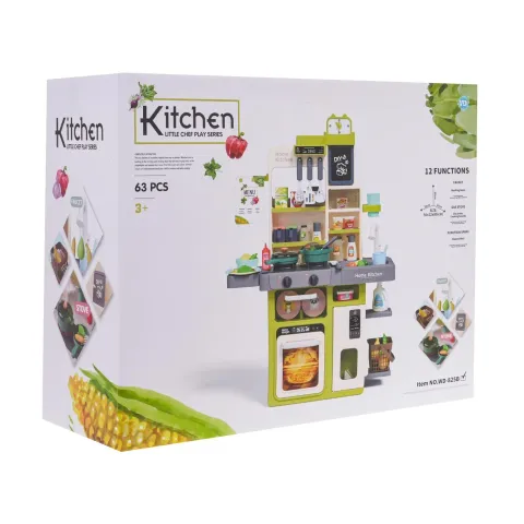 kitchen-kitchenette-with-light-and-sound-function-63-pcs-green